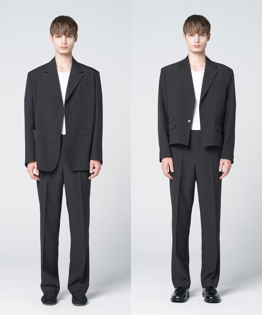 Hyoji Ss Washable Modular Setup Suit ( S01-Black ) [ Set ]