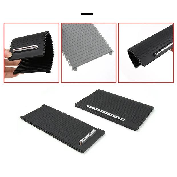 3T0862531 For Skoda Superb 2009-2013 3T0862531 Car Center Console Drink Cup Water Holder Roller Shutter Blind Cover Plate