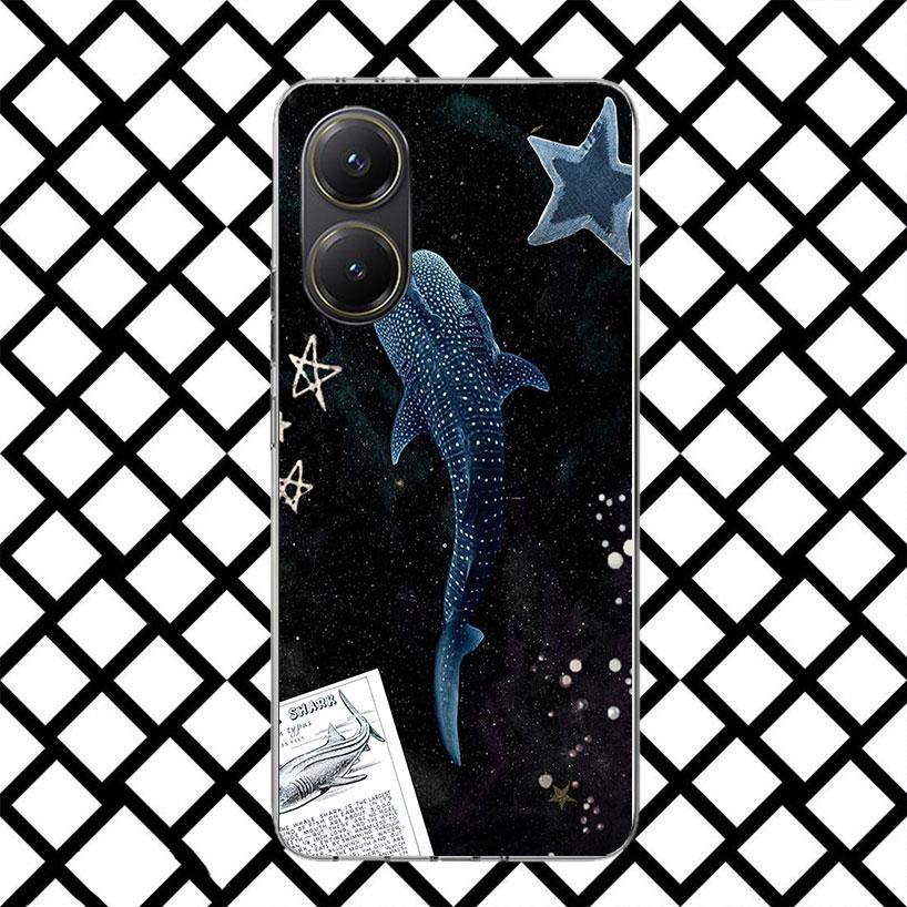 

Ocean Whale Shark Phone Case for Xiaomi Poco F7 Ultra X7 X6 X5 Pro X4 Gt M8 M7 Redmi 15 15C 13 13C 12 12C Soft Cover Fundas Poco Redmi 10A