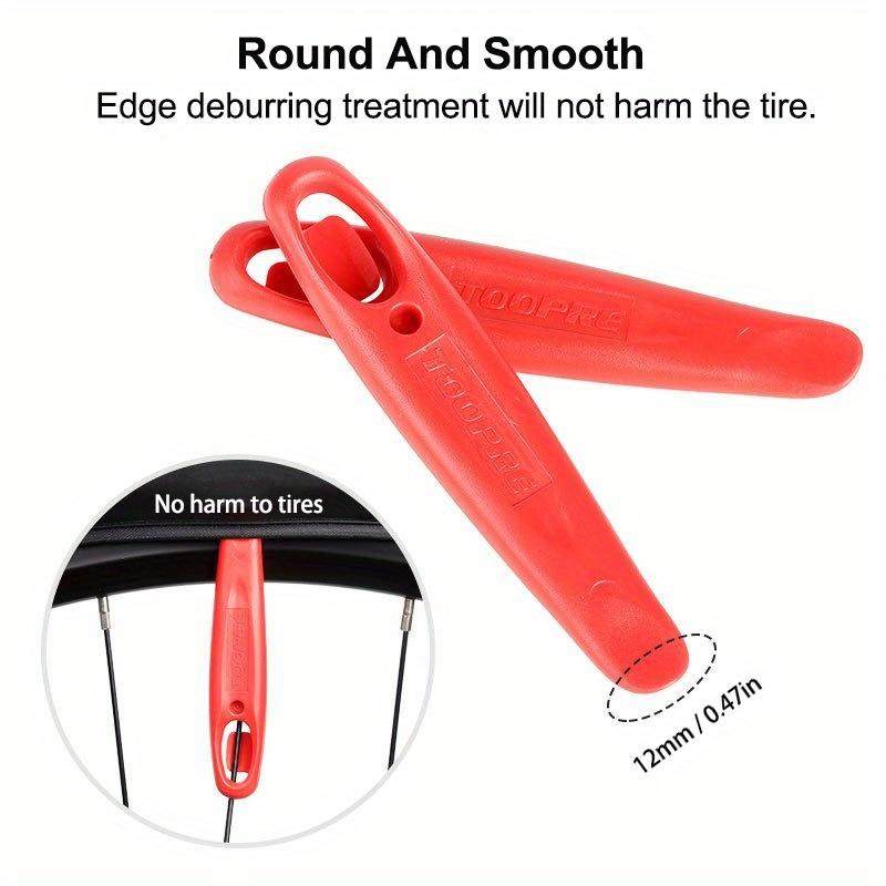 3Pcs High Quality Nylon Bicycle Tire Lever Lightweight Tire Pry Bar Crowbar MTB Bike Wheel Repairing Tool Tire Opener Remover