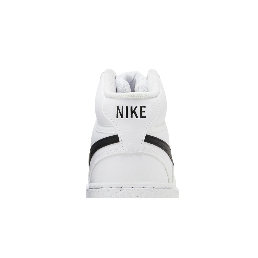 Nike Court Vision Mid Next Nature 'White Black' (Unisex) White / White / Black Skateboard Shoes DN3577 101