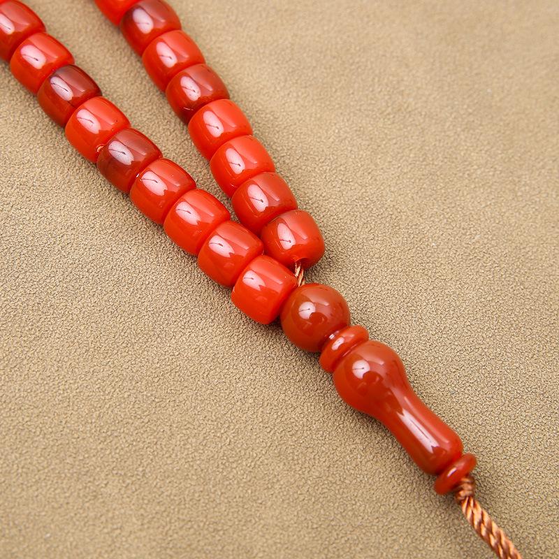 Muslim 45-Bead Tasbih 8x10mm Islamic Prayer Beads Rosary