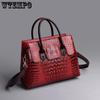 WTEMPO Torebki damskie ze skóry aligatora Projektantki damskie Messenger Torby na ramię Retro Tote
