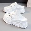 Plateauschuhe Damen Sommer Sandalen mit dicker Sohle Damen Casual Sport Closed Toe Halbhohe Sandalen Schuhe Sandalias Mujer Verano
