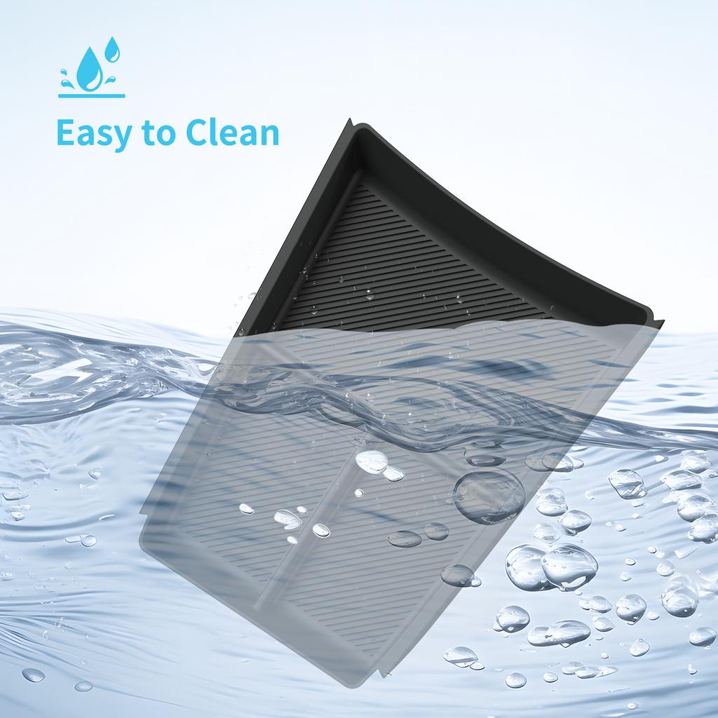 for Nissan Rogue/X-trail T33 2025-2026 Center Control Lower Layer Storage Box Car Accessories Organizer Tidying TPE Black