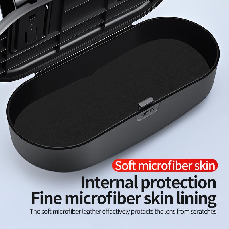 Auto Car Glasses Box Portable Car Sunglasses Holder In The Car Driving Glasses Holder Eyeglass Case Sun Visor Car Lenses Holder