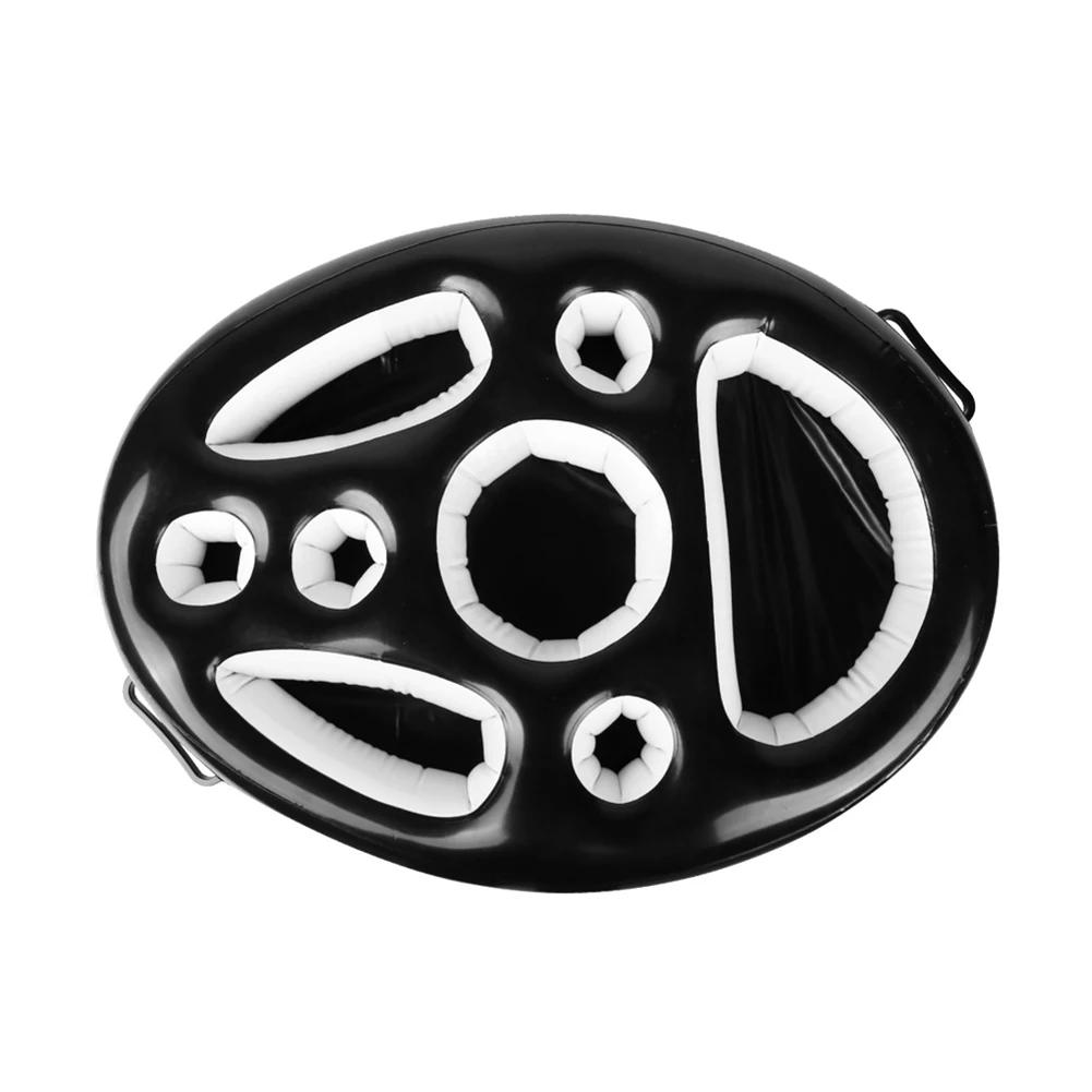 

Летняя вечеринка Ведро Подстаканник Надувной бассейн Поплавок Пивной Питьевой Охладитель Стол Бар Поднос Пляжный Плавательный Круг Аксессуары чёрный