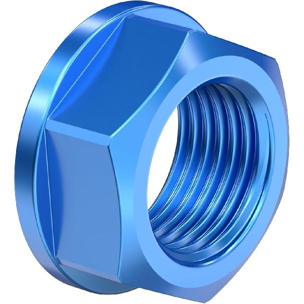 NICECNC M16XP1.5 Front Axle Shaft Lock Nut Dirt Bike Compatible with Yamaha YZ125 YZ250 05-21 YZ250F YZ450F 05-13 YZ125X 17-21 YZ250X 16-21 WR250F