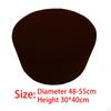Round Ottoman Cover for Decor