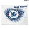 Chelsea F Custom Name Wall Tapestry Aesthetic Wall Hanging Printed Fabric Blanket Decorative Tapestries for Bedroom Living Room Home Decor