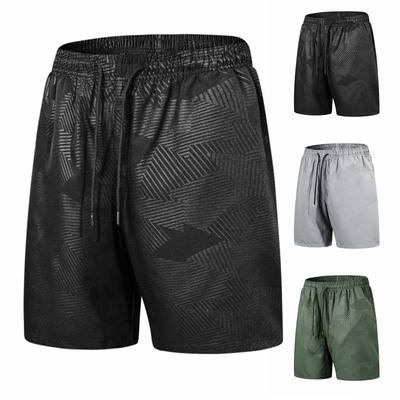 Shorts d'été pour homme pour le fitness en extérieur, shorts d'été pour la course à pied, décontractés, à séchage rapide, pantalon quatre points, stretch, pantalon de plage