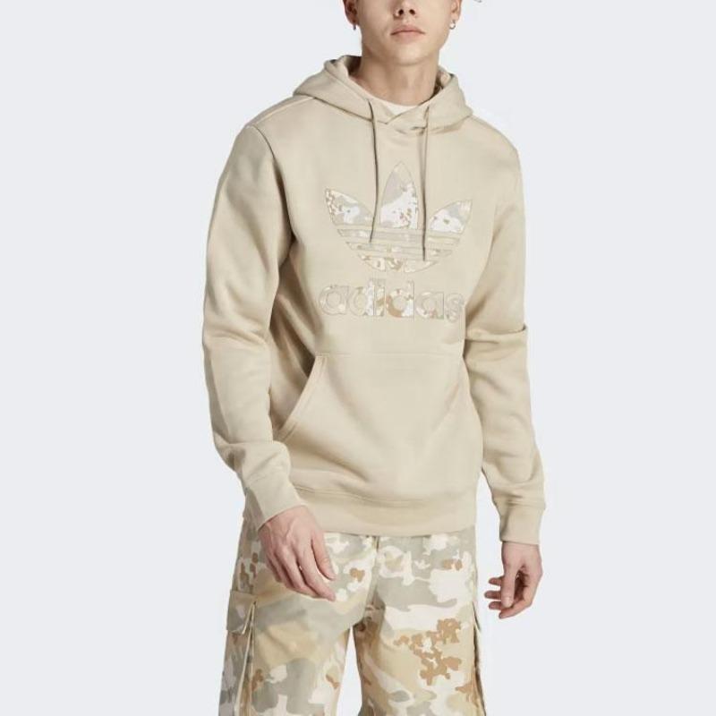 adidas Originals Graphics Camo Infill Hoodie Men Hoodies Beige IU4682