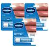 Vaseline Classic Shea Butter Moisturizing Lip Balm 3-Pack