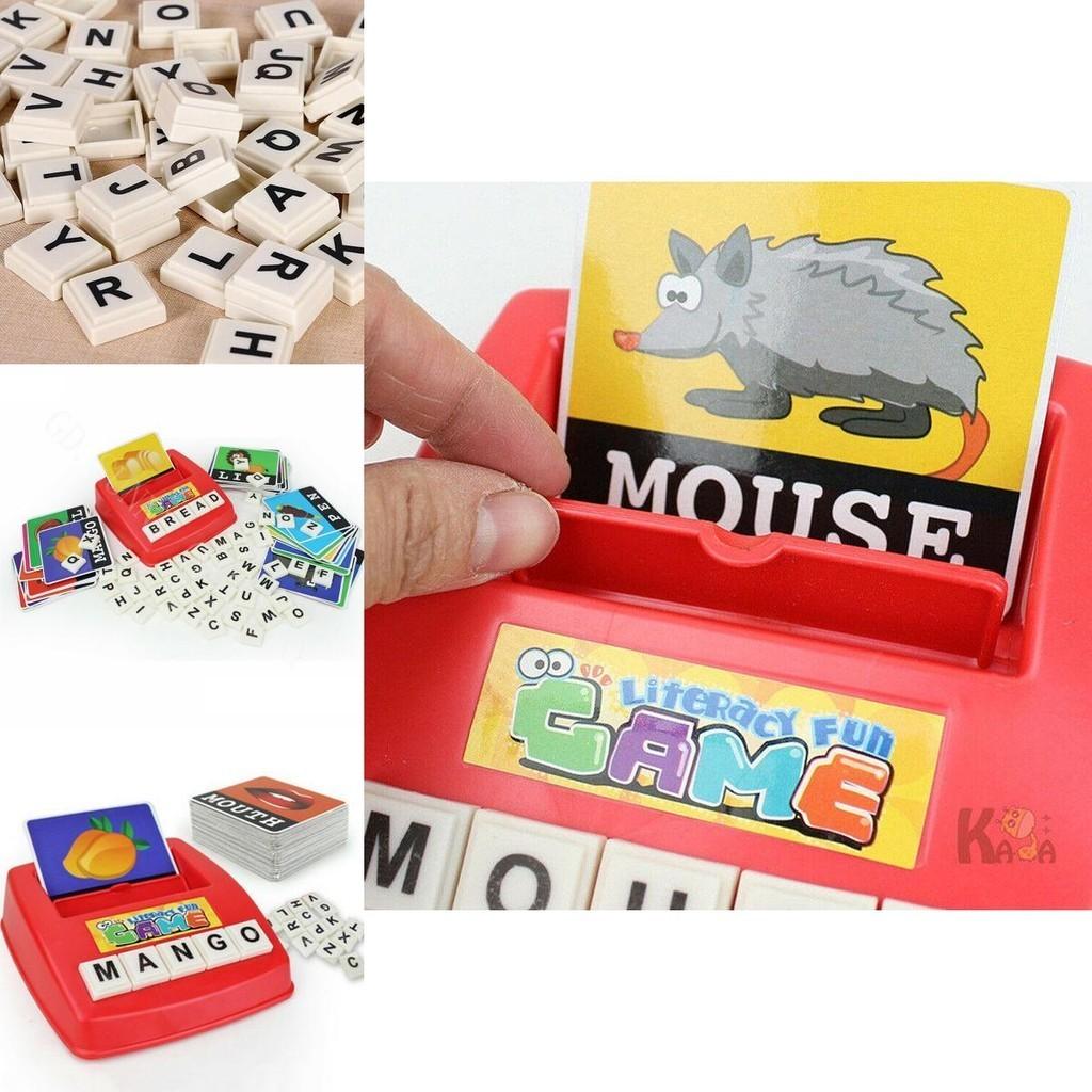 Engaging Educational English Spelling Alphabet Letter Game For Kids Learning Fun
