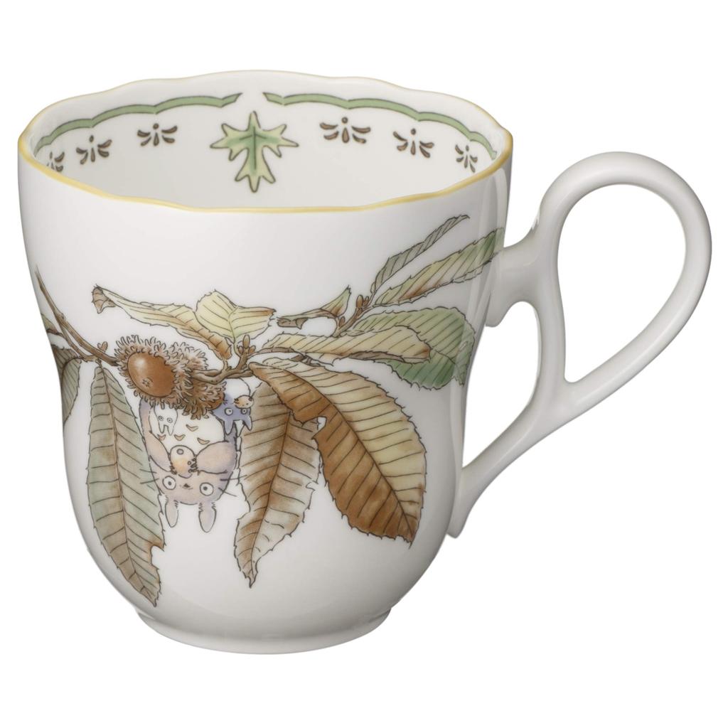 Noritake My Neighbor Totoro Bone China 1 Microwave-Safe Mug, 375cc, pc. (TT97855/4924-1)
