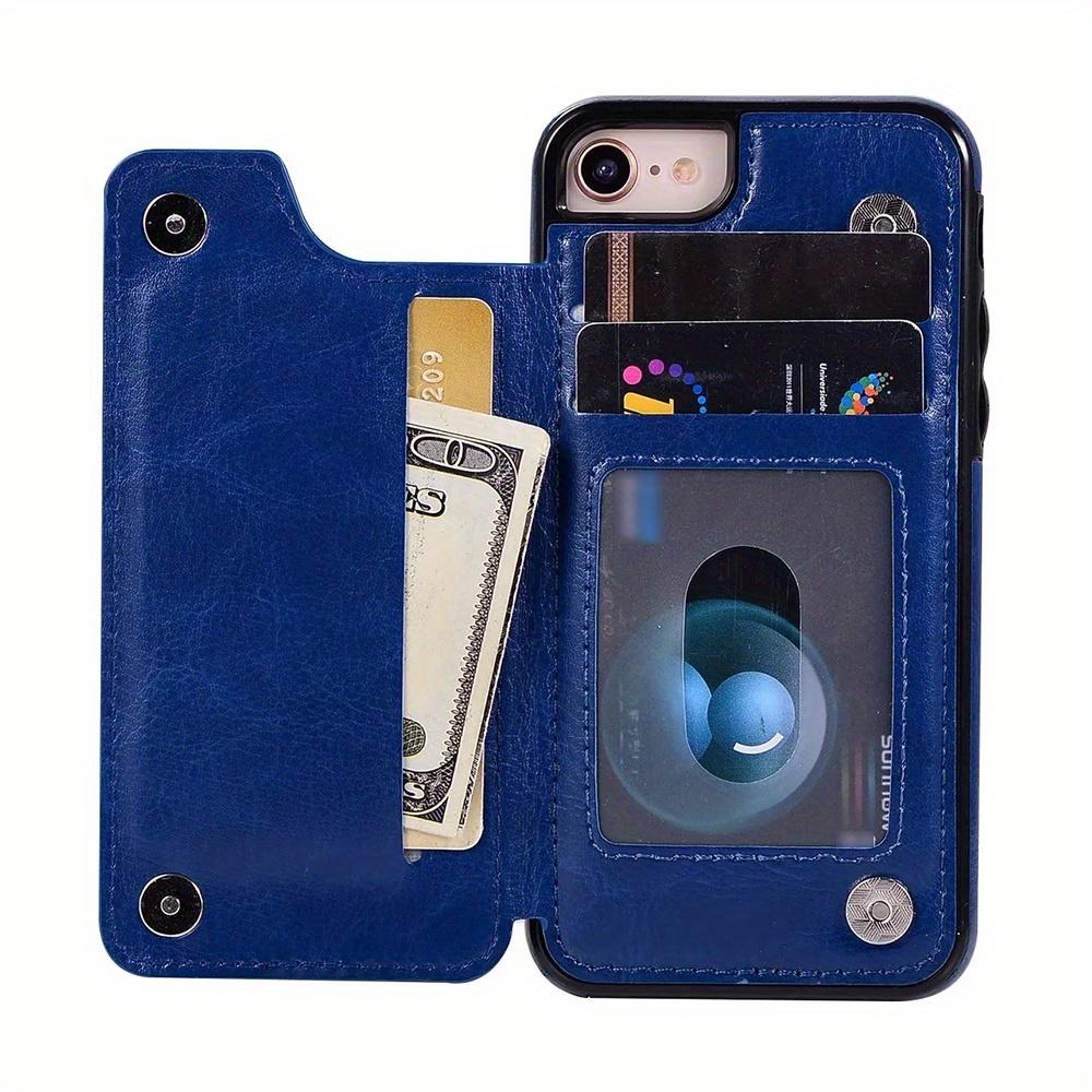 Leather Wallet Case For IPhone 14/13/12/11/Pro Max/Mini/XR/X/XS Max/8/7/6S/6 Plus/SE2/SE3/2022/2020 - Card Holder & Flip Back Cover