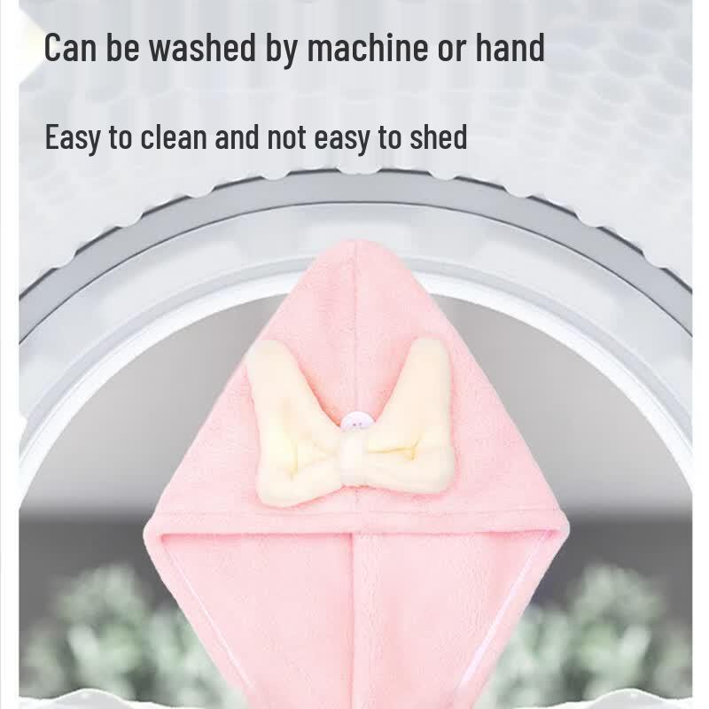 COOKSS Kids' Quick-Dry Absorbent Hair Towel Cap