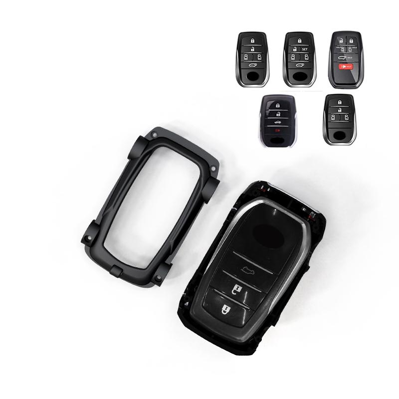 Autoschlüsselhülle Abdeckung Für Toyota Sienna Smart 2/3/4/5/6 Tasten Keyless Fernbedienung Schutz Fob Halter Zubehör