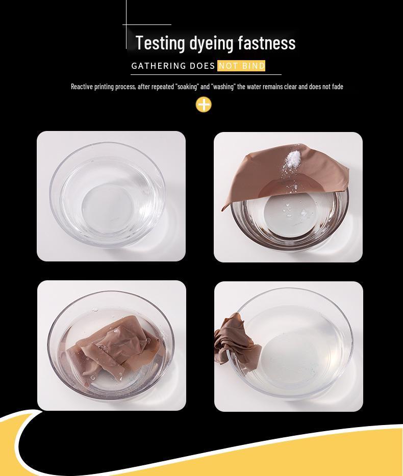 4-balení bezešvých dámských kalhotek středního pasu plus size z ledového hedvábí - Sexy letní trojúhelníkový design