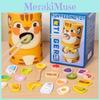 Feeding Preschool Wooden Game With Cognitive Development And Fine Skills Motor