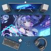 HSR Silver Wolf LV Honkai Star Rail Large XXL Mouse Mat New Nonslip Keyboard Anime Girl Kawaii Mouse Pad PC Gaming Desk Mat