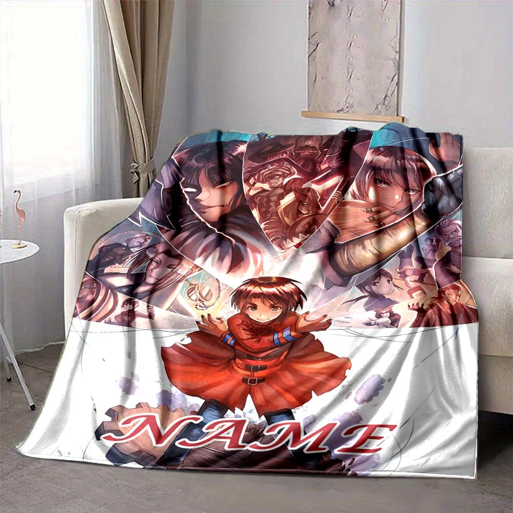 Custom 1pc Heroes Realm Blanket, Soft And Comfortable Blanket, Casual Warm, Camping Travel Blanket, Birthday Gift Q91394