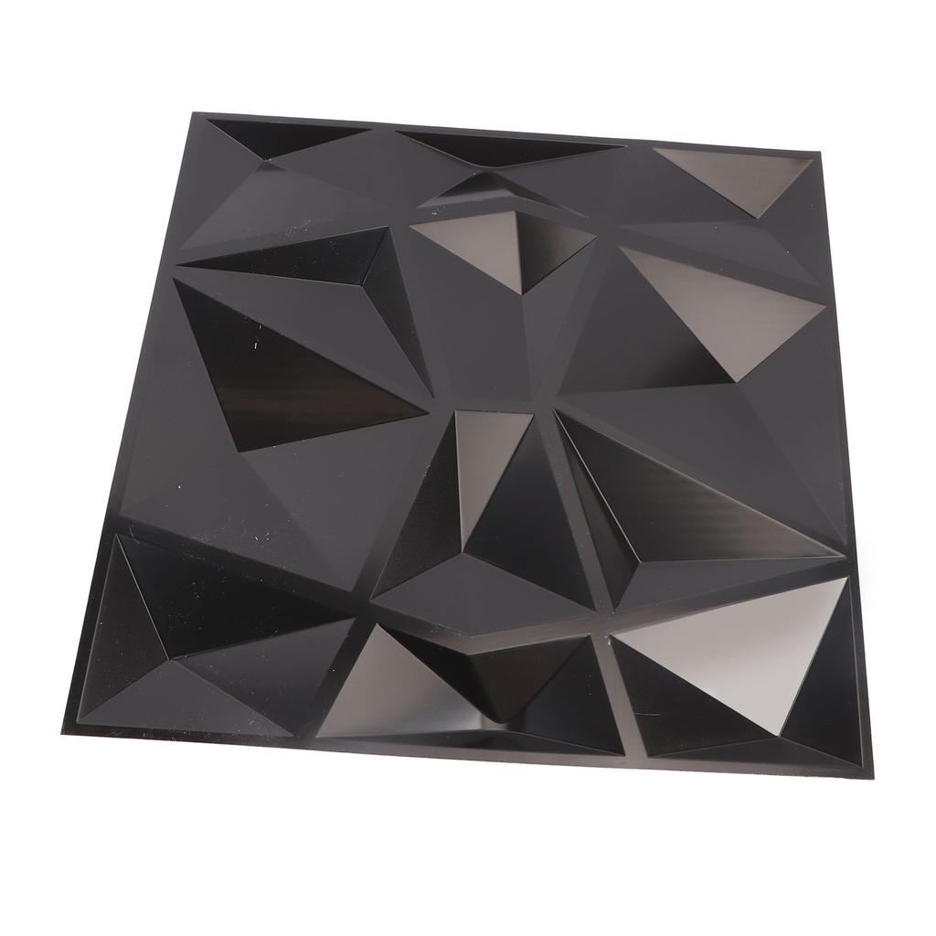 12 ks 3D nástěnných panelů diamantový design 3D texturované nástěnné panely pro obývací pokoj lobby ložnici hotel