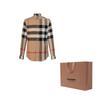 Burberry Check Stretch Cotton Poplin Shirt 80102131