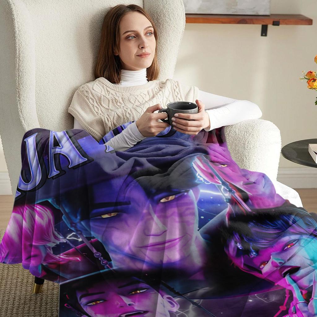 150*130cm Anime Peripheral Printed Warm Blanket