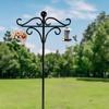 Adjustable Metal Shepherds Hooks Metal Plant Hook Hanging Basket Hooks  Bird Feeder