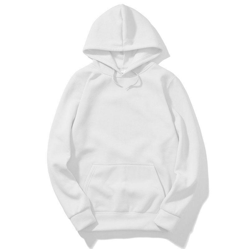 Felpa con cappuccio unisex più velluto 2023: Maglione Spesso, Monocolore, per Coppie per Autunno e Inverno