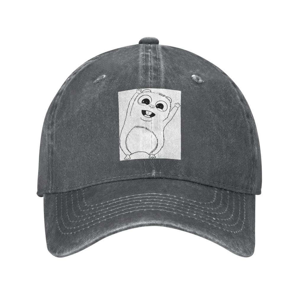 Animation Grizzy and the Lemmings Cartoon Anime  Denim Cap Casual Baseball Caps Adjustable Hat Summer Unisex Baseball Hats