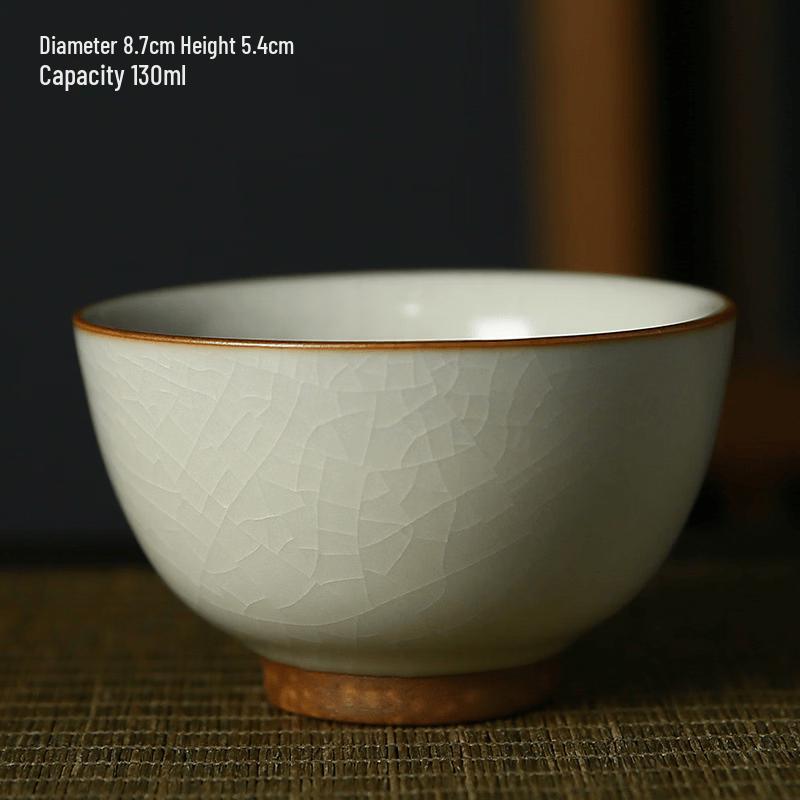 Ru Ware Ceramic Teacup
