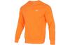 As M Nsw Club Crw Ft Embroidered Logo Ribbed Knit Pullover Sweatshirt BV2667-885