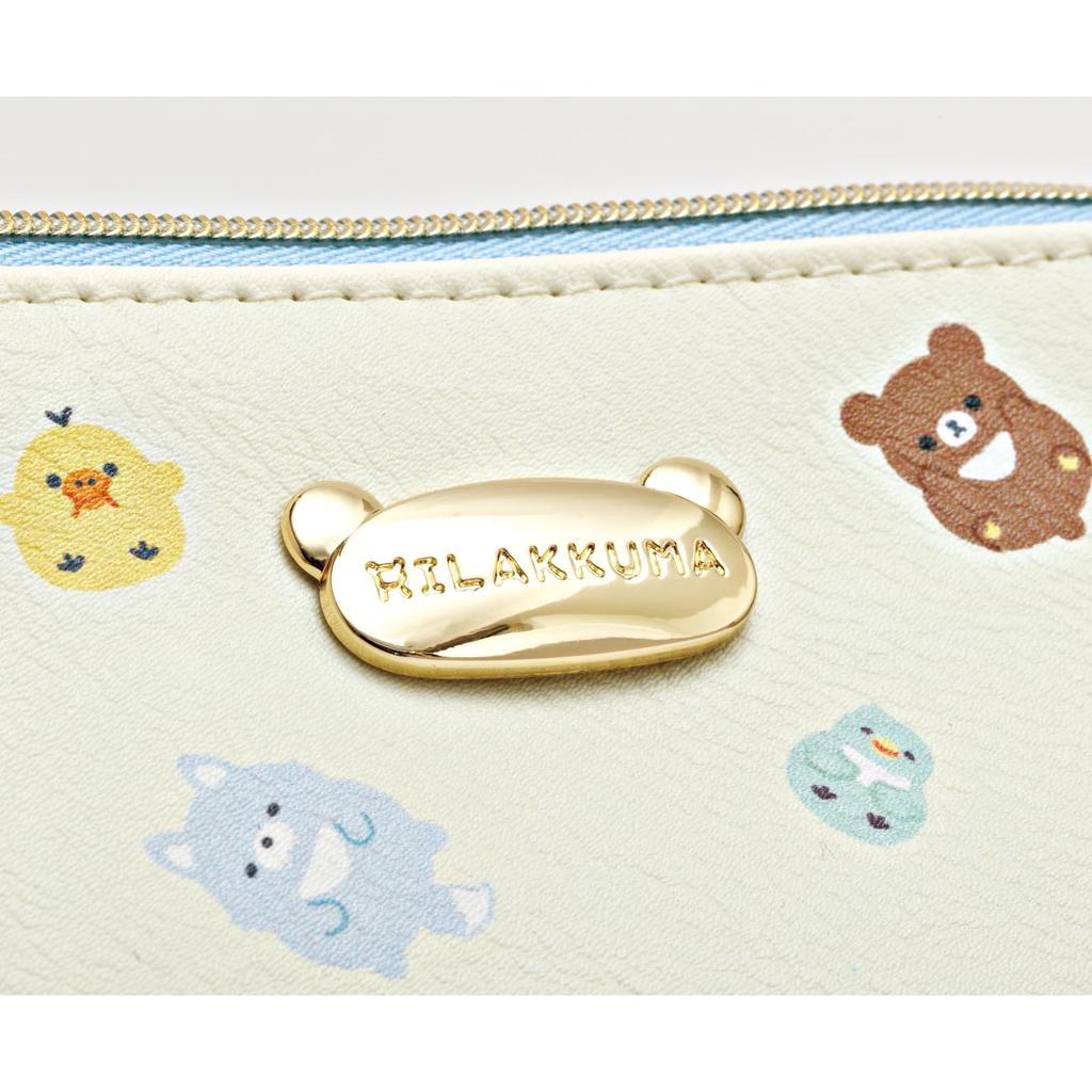 Rilakkuma Full of Pen Pouch PT16101 H19 x W8 x D3cm San-X "Everyone's Love" Size