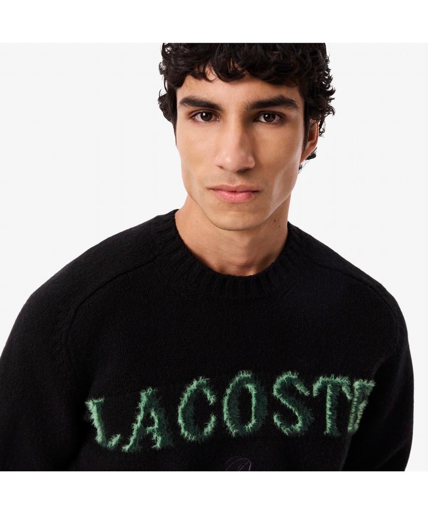 LACOSTE Men'S Holiday Crewneck Sweater Ah5202-55N Xiy