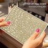 Butterfly And Floral Nail Art Stamping Plate For Creative DIY Nail Designs With Precise Engraving Manicure Nail Art