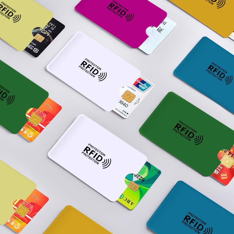 Capa de Alumínio Antifurto para Cartões Bancários RFID & NFC