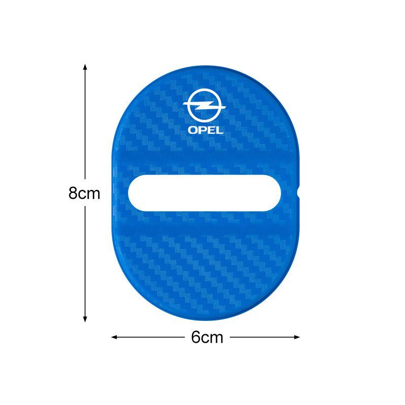 Vysoce kvalitní kryt zámku dveří auta, vodotěsný, odolný proti korozi, ochranný doplněk ve stylu loga pro OPEL Mokka 2022-2024