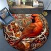 Cartoon Print Round Area Rug,Carpet Rug for Living Room Bedroom Sofa Playroom Decor,Non-slip Floor Mat