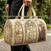 3D Gothic Buntglasdruck Halloween Sporttasche - Multifunktionale Reisetasche