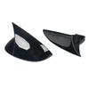 Car Upgrade For Volkswagen Beetle II A5 2011- Horn Style Rearview Mirror Cover Cap Exterior Accessories Trim