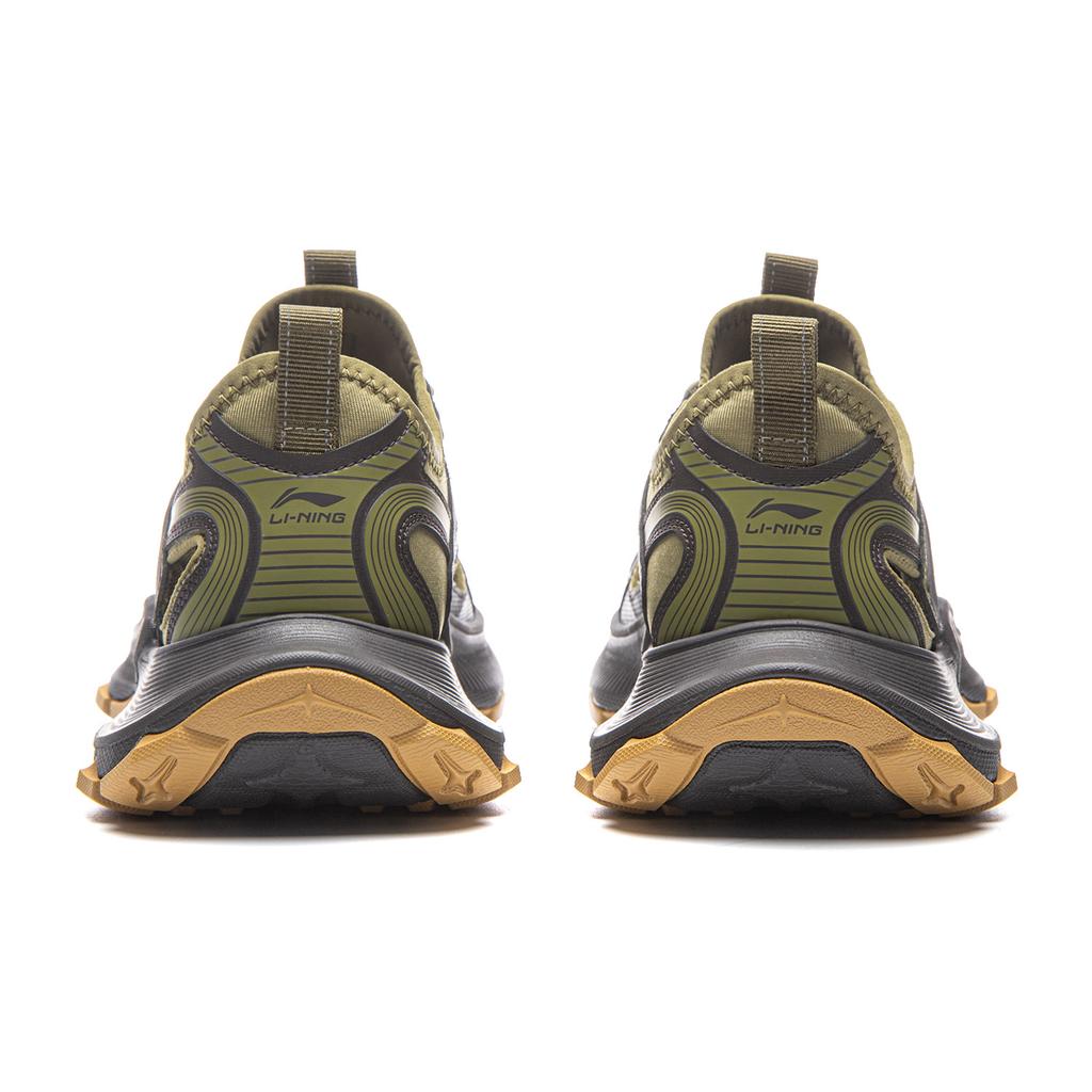 Li Ning Star Halo 2 Slip Resistant, Abrasion Resistant, Lightweight River Trekking Shoes Men's Green Gray AGUW013-5
