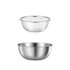 Food Grade Stainless Steel Colander & Strainer Basket for Washing Vegetables and Rice