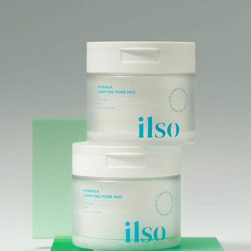Очищающие поры подушечки Ilso Moringa 60 листов (160ml)