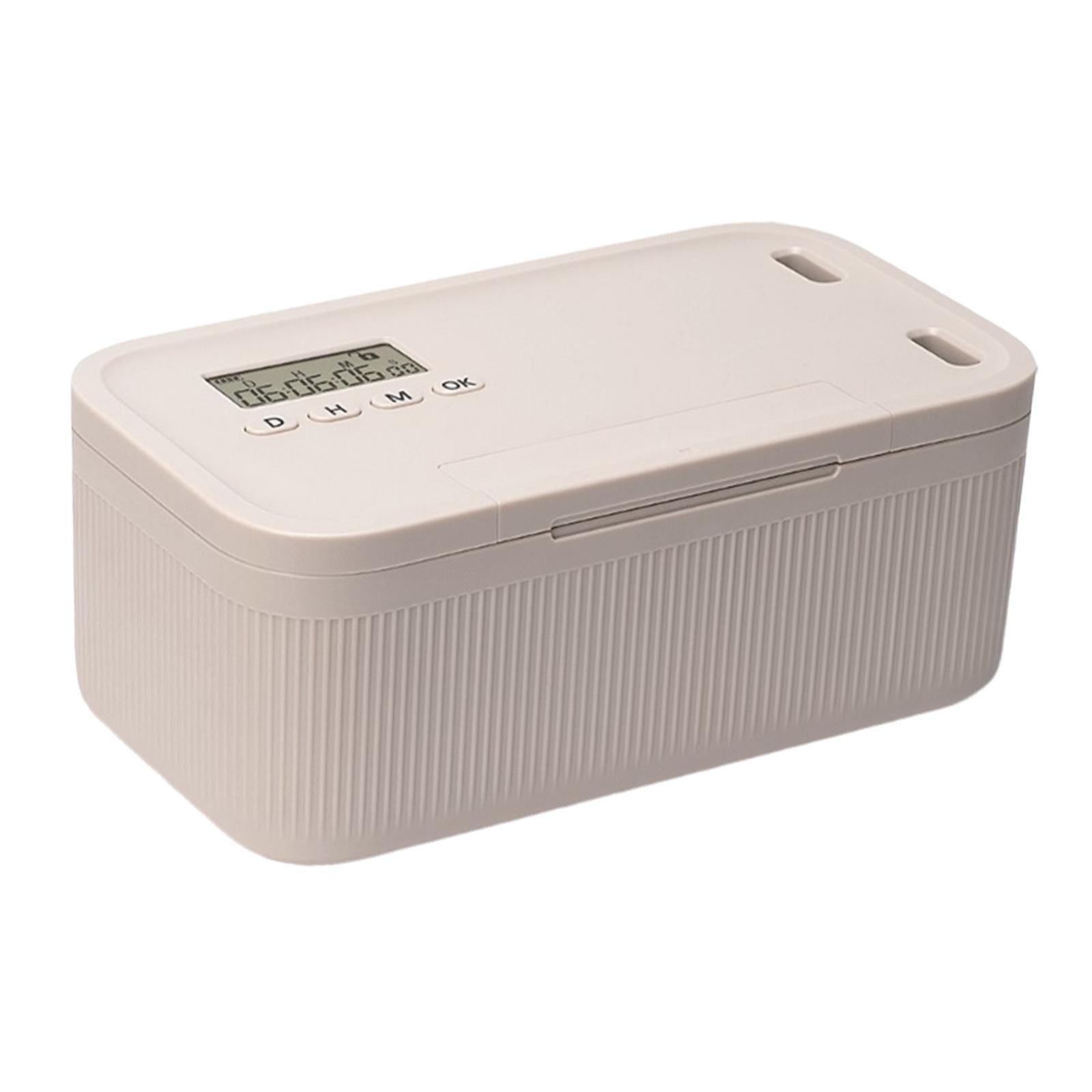 

Timer Lock Boxes Electronic Lockable Container Multi Function Phones Cigarettes Personal Items Files Items Safe Storage хаки