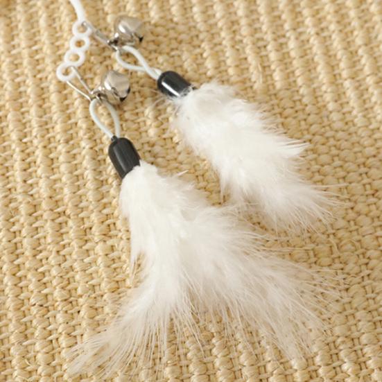 Cat Bouncy Ball Toy Basketball Football Baseball Cat Pounce Toy Rubber Ball Chew Toy with Feathers for Interactive Play Self-Entertainment
