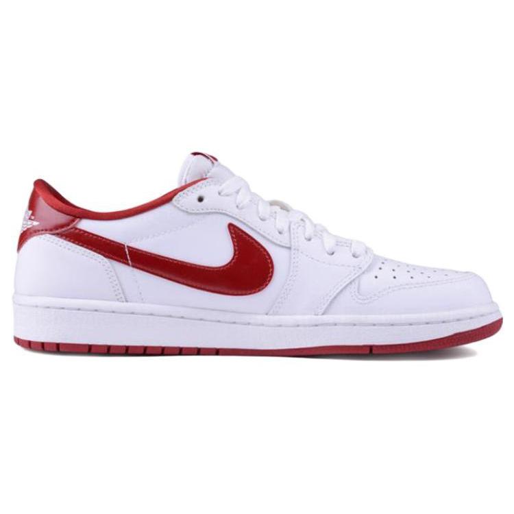 Jordan 1 Retro Low White Varsity Red 705329-101
