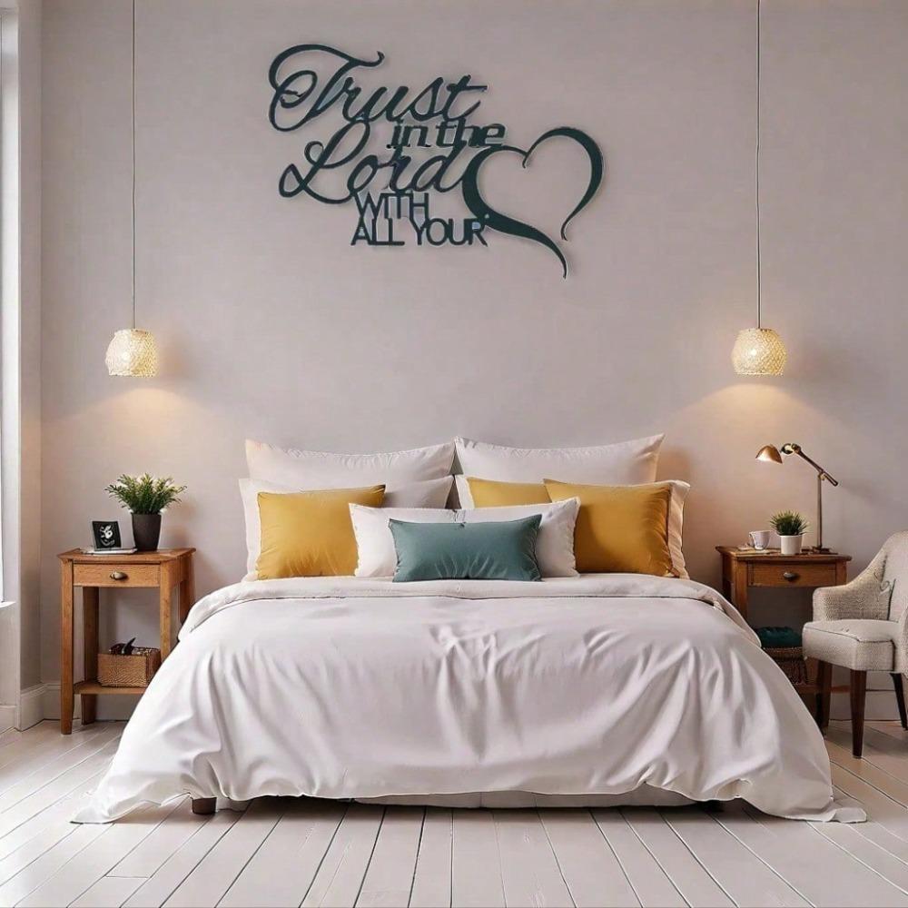 Metal Wall Art Wrought Iron Home Decor Holiday Gift for Christmas Easter