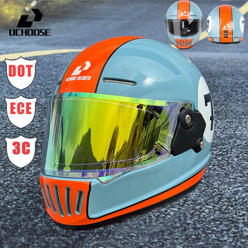 Retro Motorcycle Helmet DOT Certification Open Face Helmet Summer Moto Helmet Capacete De Casco Vintage Casque Vintage motorbike